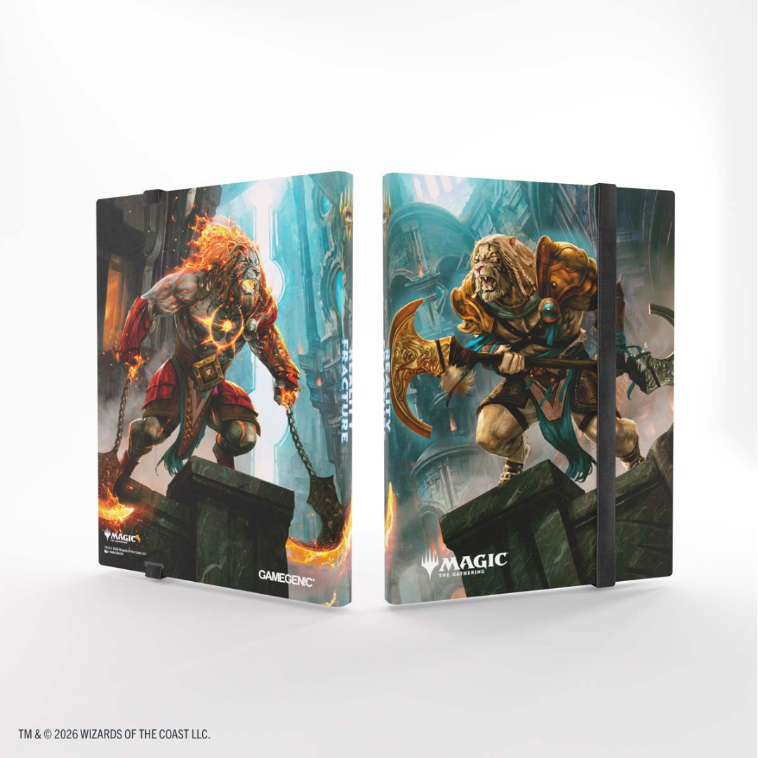 Gamegenic | MTG: Reality Fracture - Ajani, Path of Vegeance/Ajani, Counter Attack Leader | 18-Pocket Casual Album