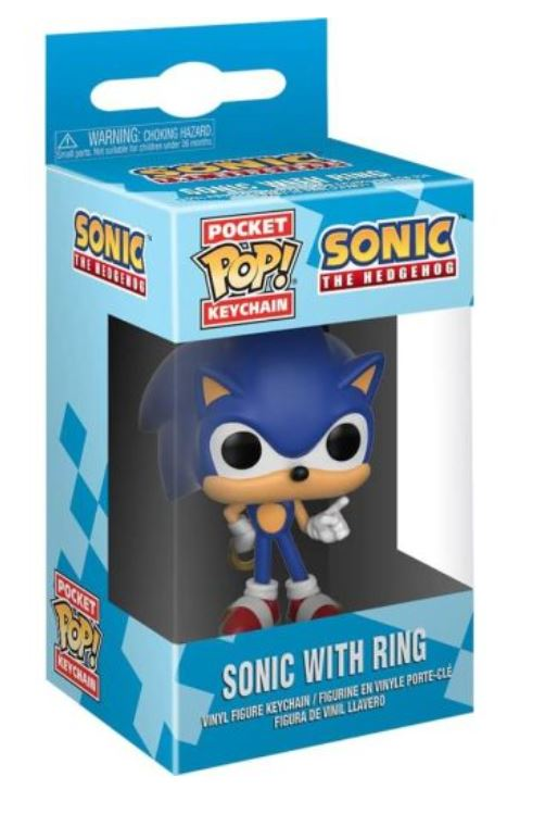 POP! Keychain | Sonic With RIng | Sonic The Hedgehog