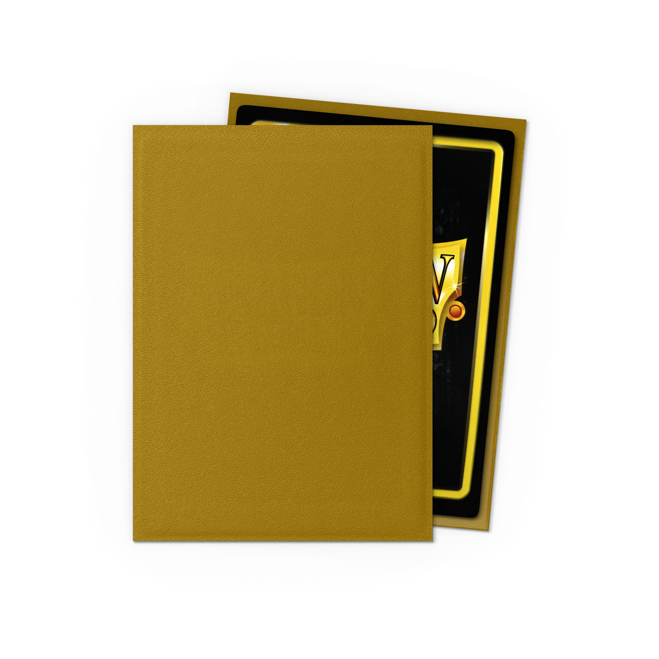 Dragon Shield: Gold - Matte Sleeves - Standard Size
