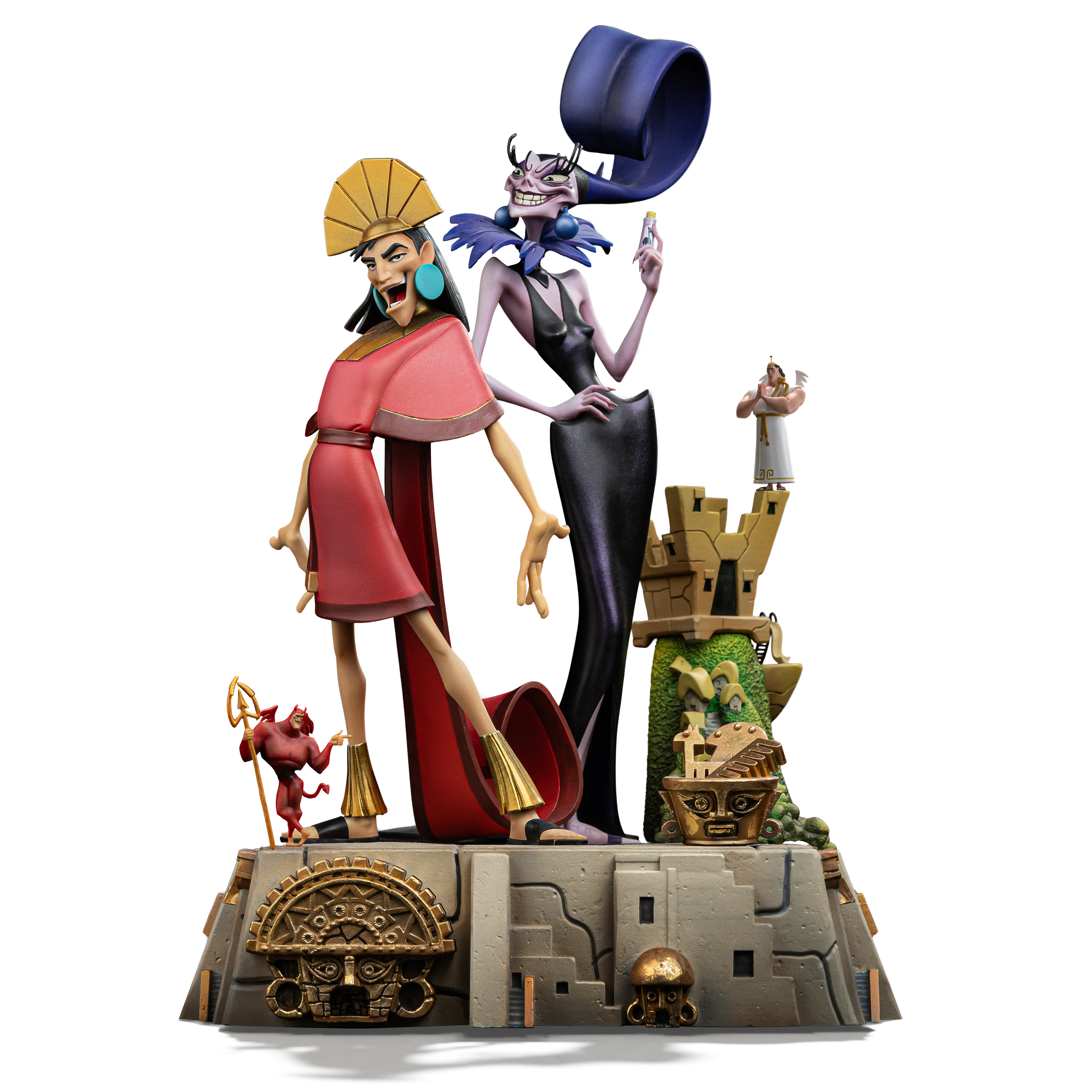 Iron Studios: Kuzco & Yzma - The Emperor’s New Groove Deluxe Art Scale 1/10