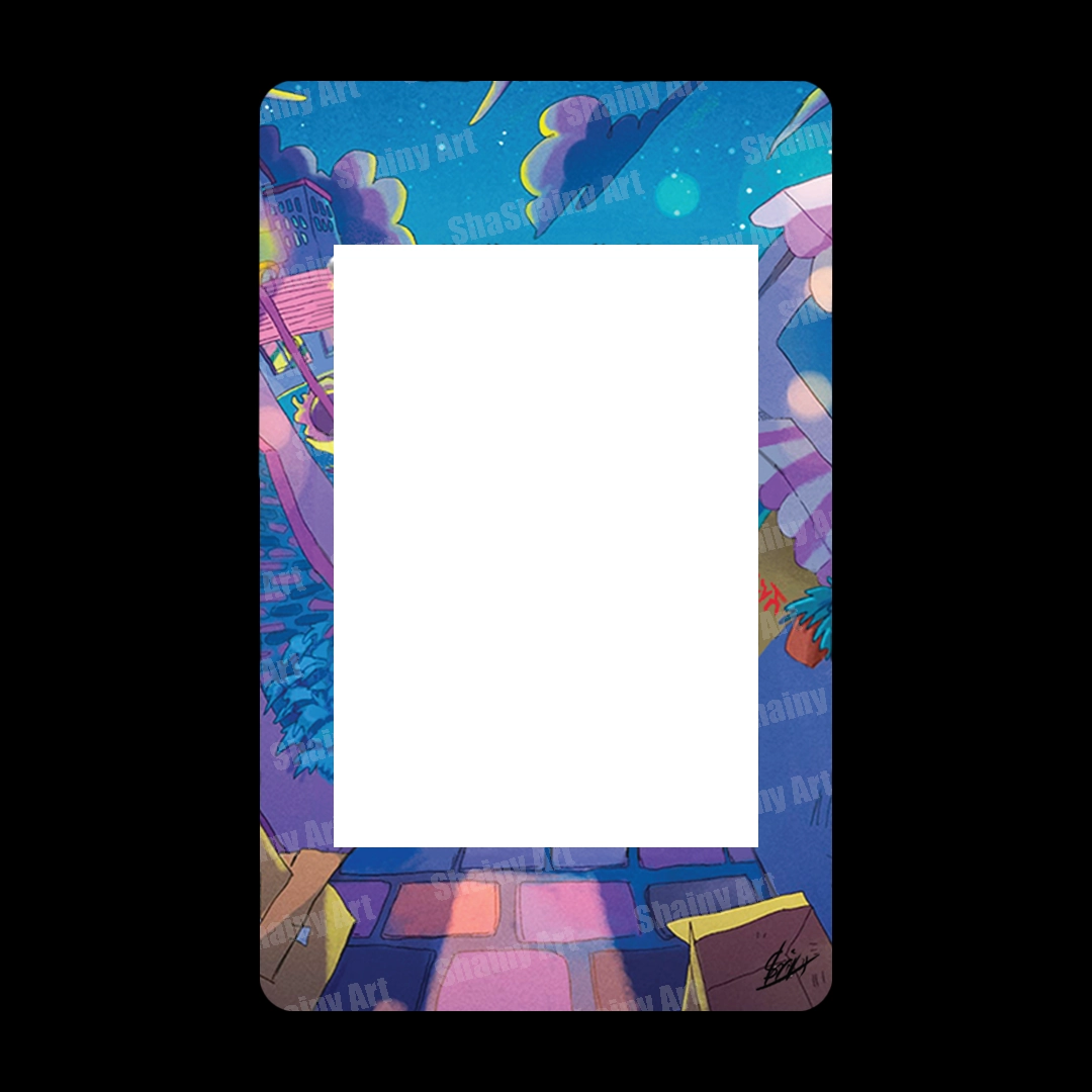 Blossom | Nebulak | Extended Art Acryl Case für Pokémon
