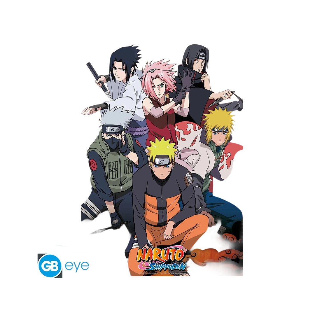Abysse: Naruto Shippuden - Maxi Poster (91,5 x 61cm) - Group