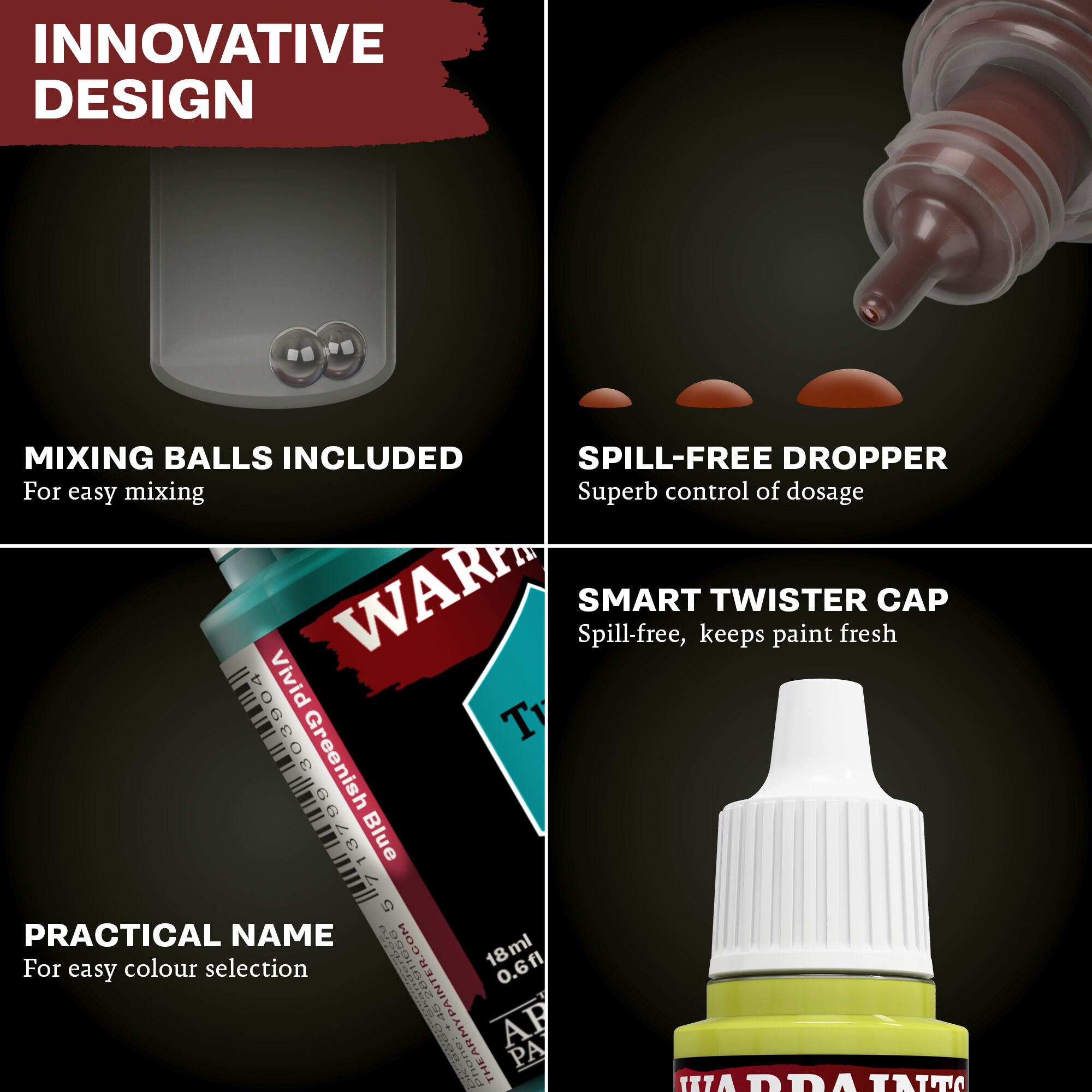 The Army Painter | Field Gear Green | Combat Se7ens: Army Paint Set