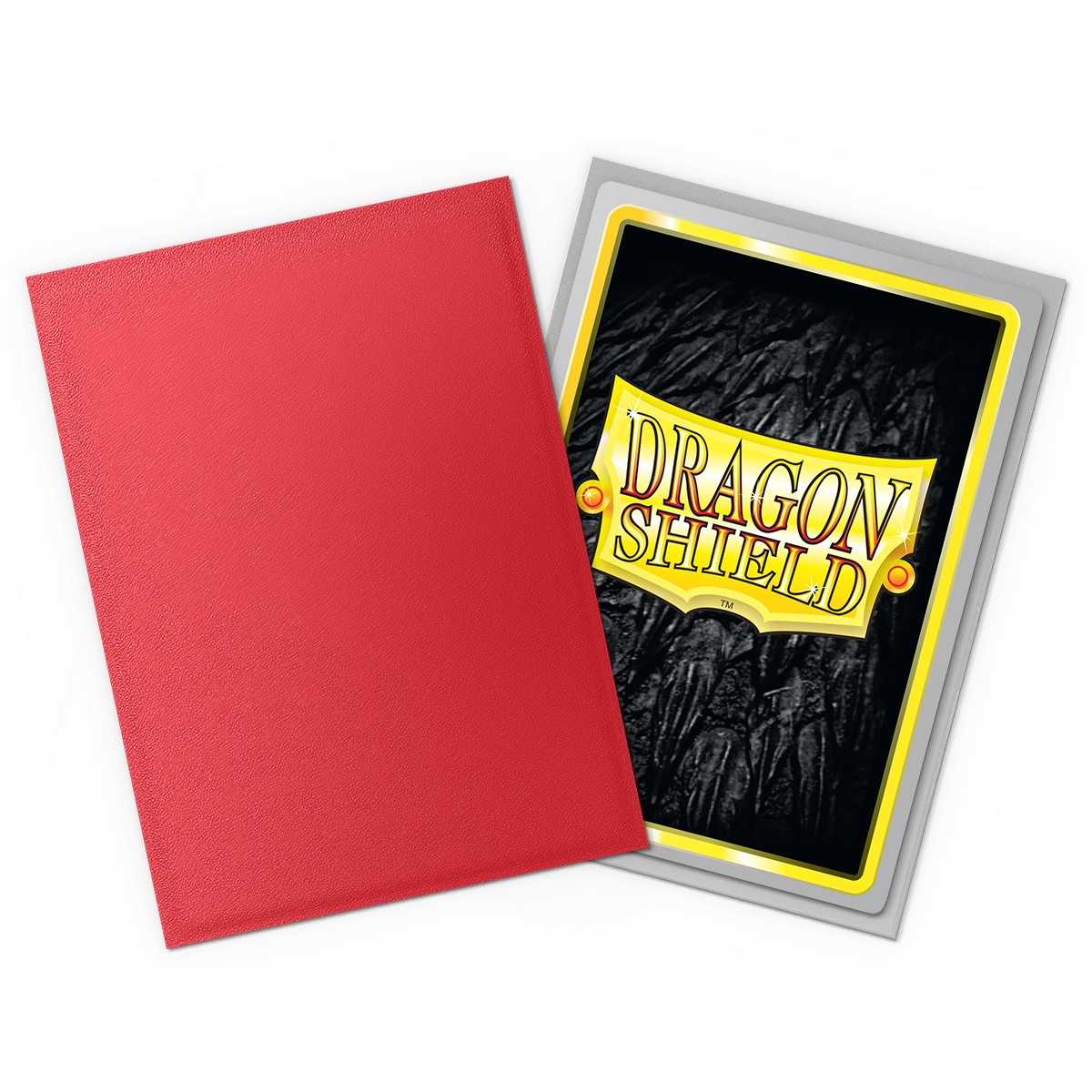 Dragon Shield: Crimson & Silver - Matte Dual Sleeves Standard Size