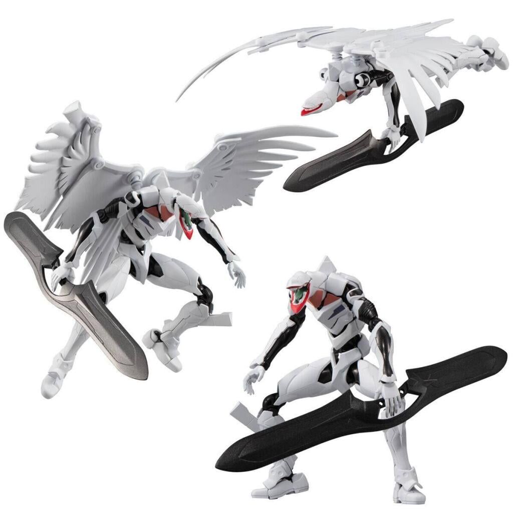 Bandai | EVA-FRAME-EX: Mass Production EVA (10,9cm) (3 Figuren Set) | Neon Genesis Evangelion