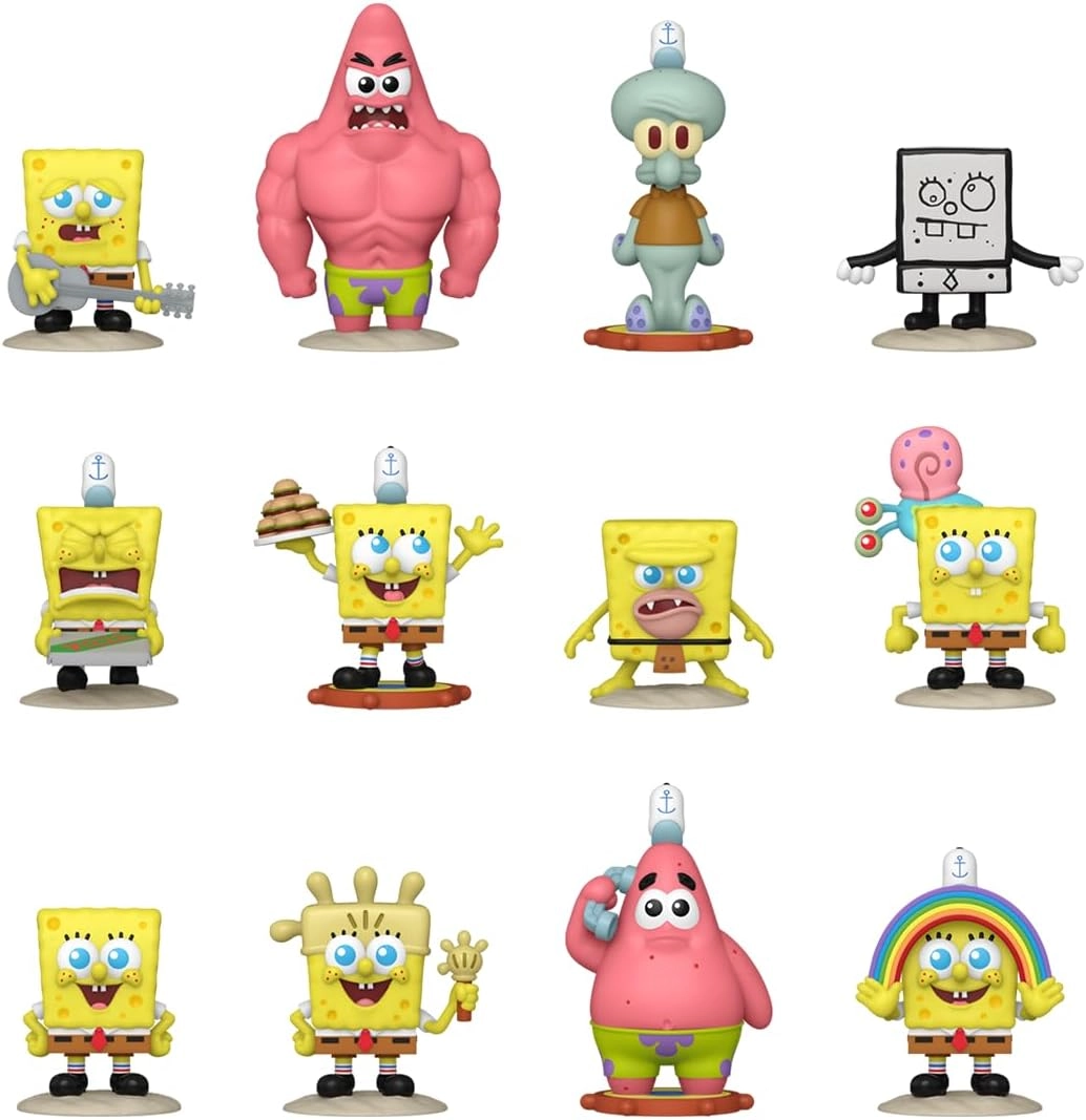 Mystery Minis | 25th Anniversary (12pc) | Spongebob