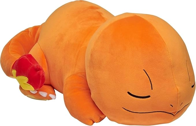 Jazwares: Pokémon sleeping Charmander - Plush 45cm