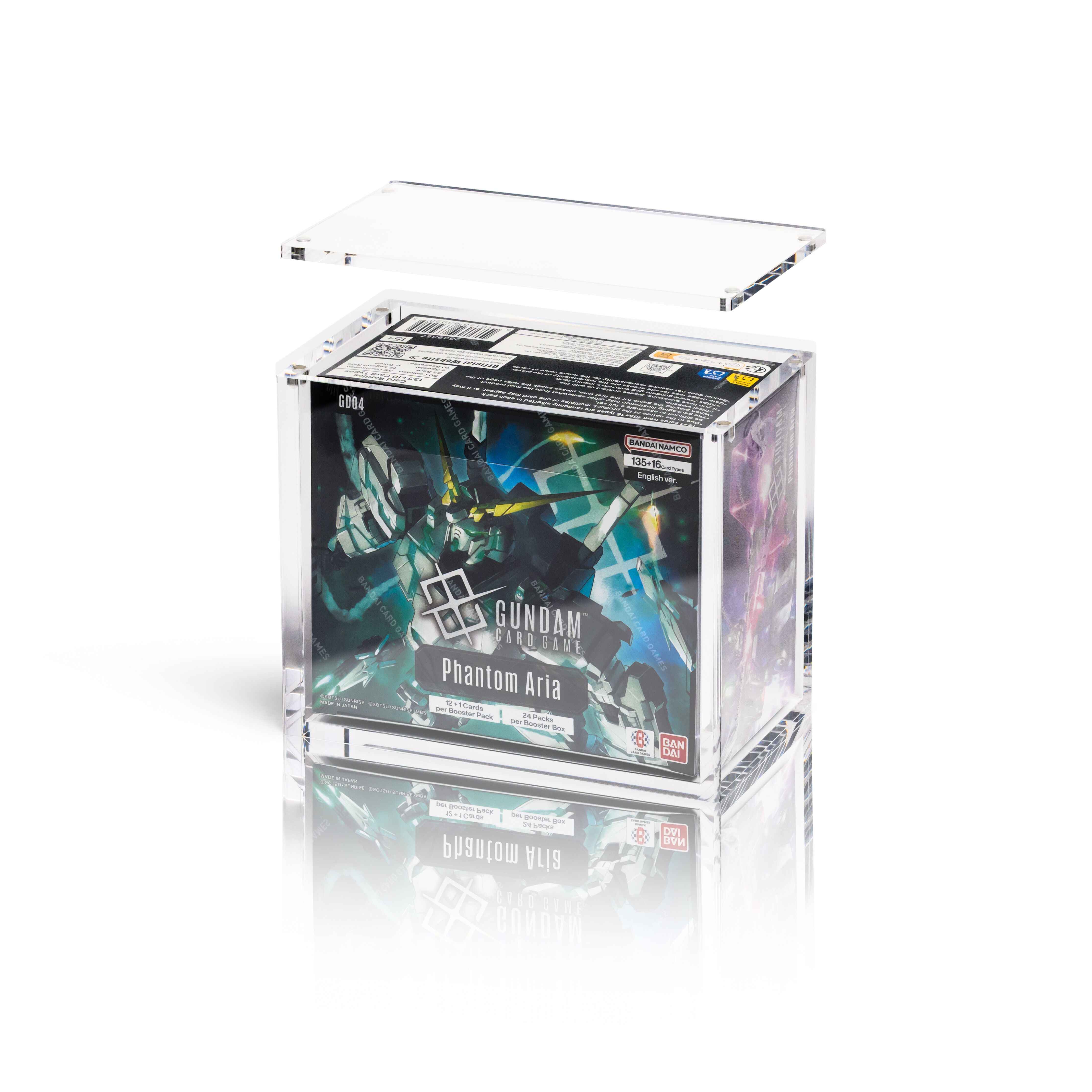 The Acrylic Box | Gundam TCG Booster Box | Acryl Case