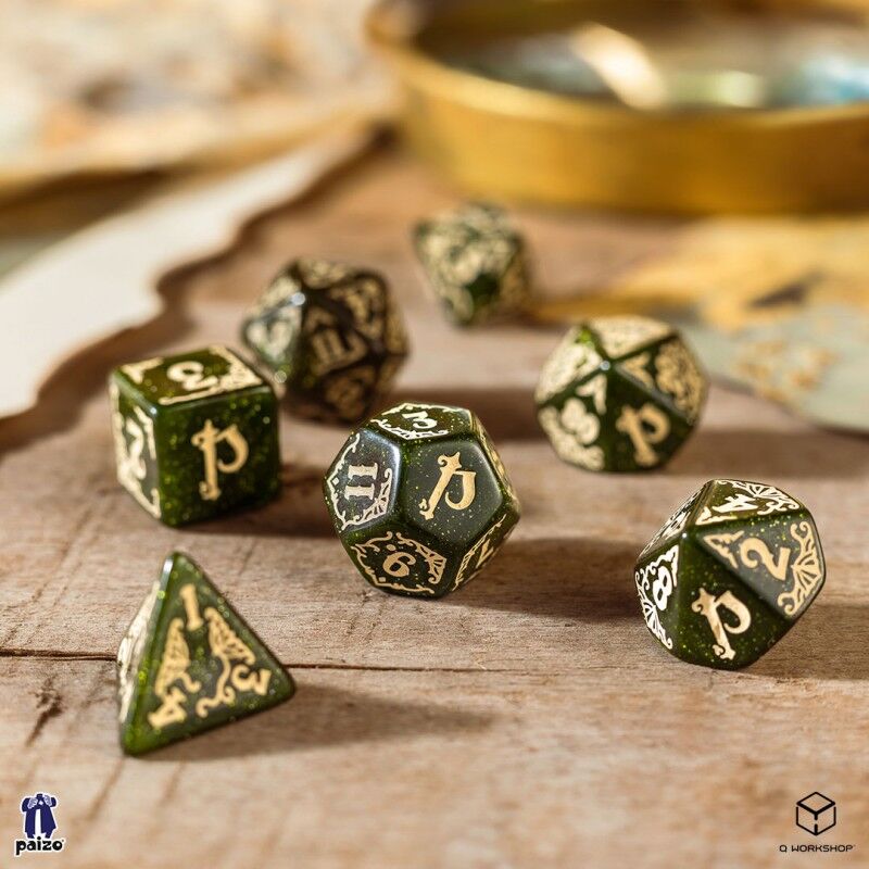 Q Workshop | Arcadia | Pathfinder Dice Set