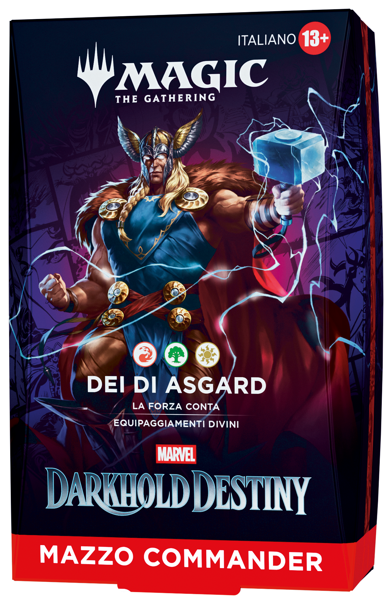 Magic: The Gathering | Marvel Darkhold Destiny | Commander Deck Display (4 Stk.) (IT)