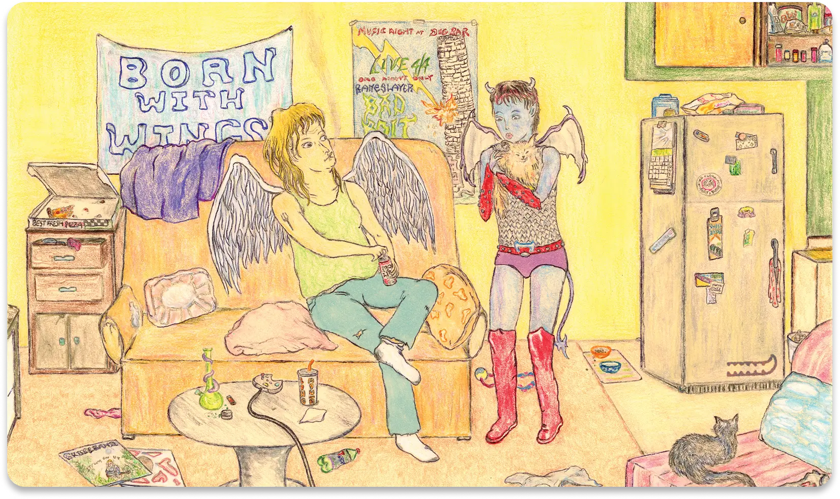 long mouth | Divine Probation | Playmat