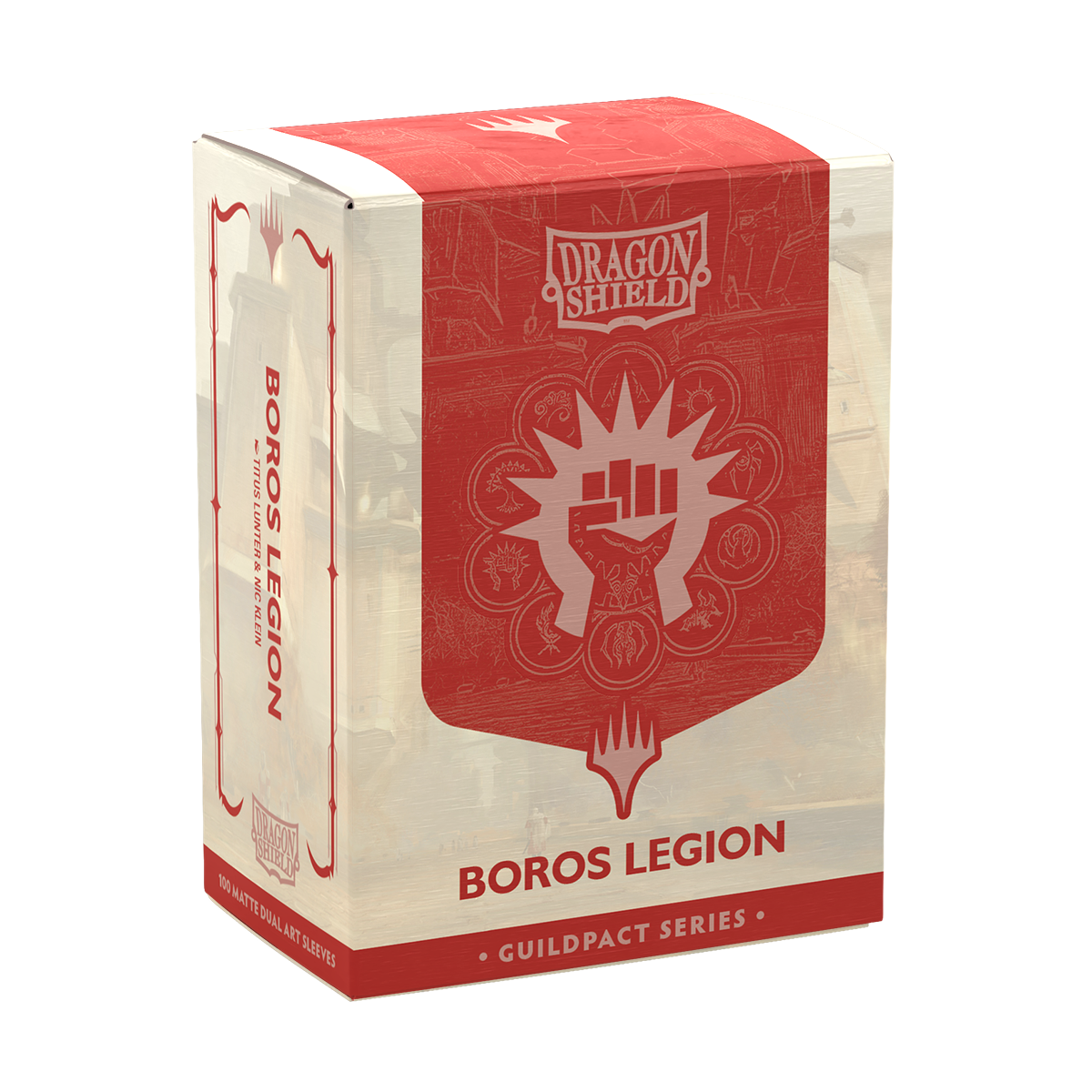 Dragon Shield X Magic: The Gathering | Boros Legion | Standard Size Sleeves Guildpact Series