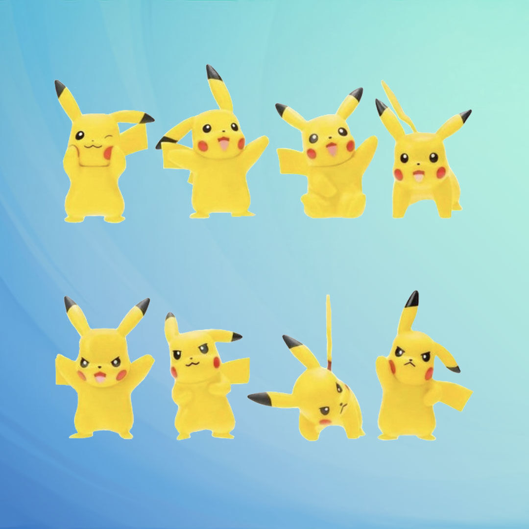 Pokémon: Battle Figure 8er-Pack Stil: Pikachu