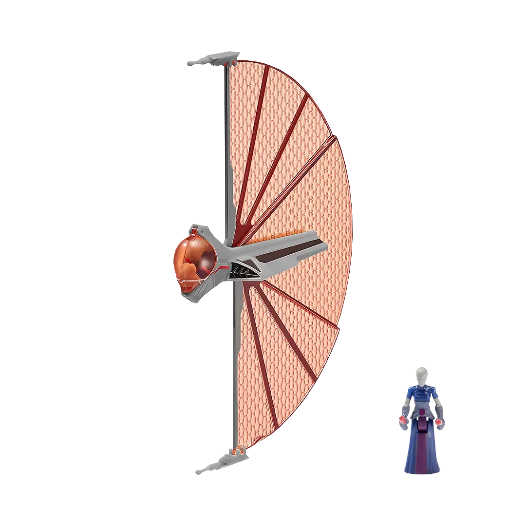 Jazwares: Star Wars - Ginivex C.S - Raumschiff 8cm (inklusive 1er Spielfigur)