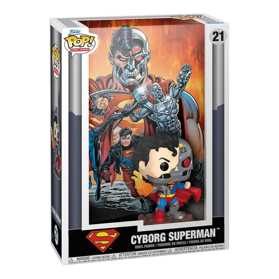 POP Comic Covers | Cyborg Superman | Superman