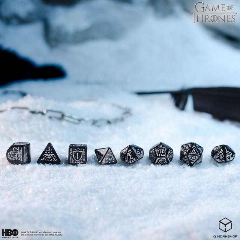 Q Workshop | Night's Watch | Game Of Thrones Dice Set