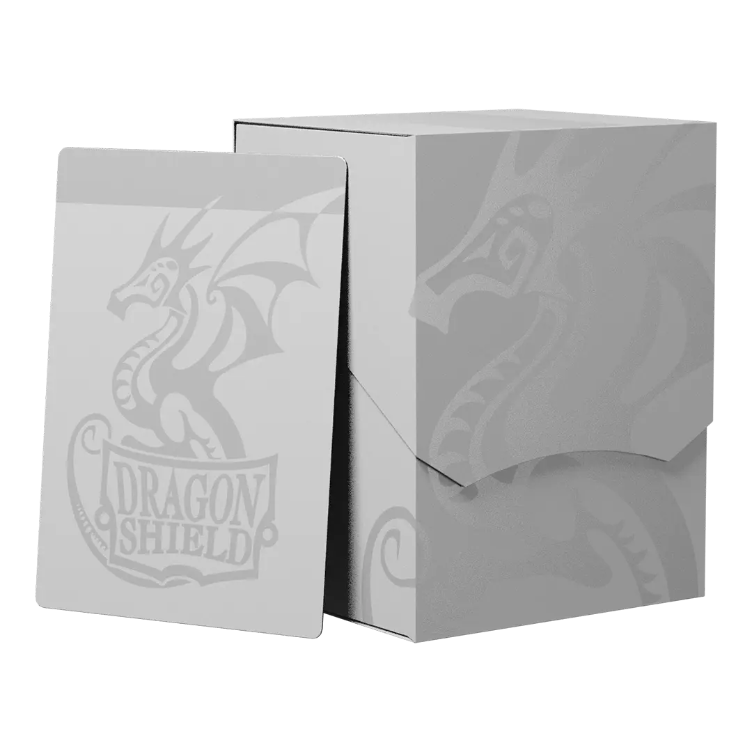 Dragon Shield: Deck Shell - Ashen White