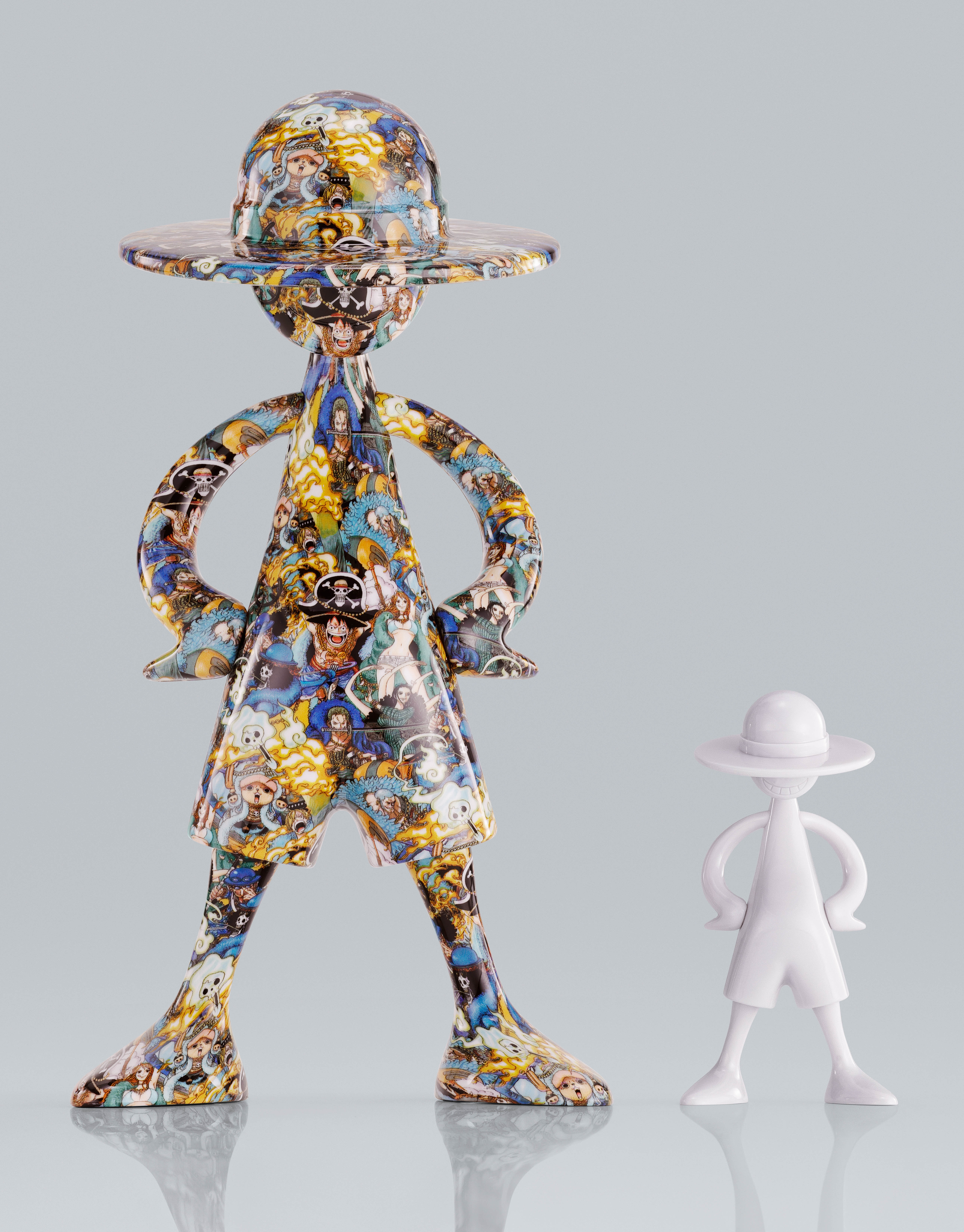 Tamashii Nations | Monkey D. Luffy Artcanvas 20th Anniversary | One Piece (22cm)