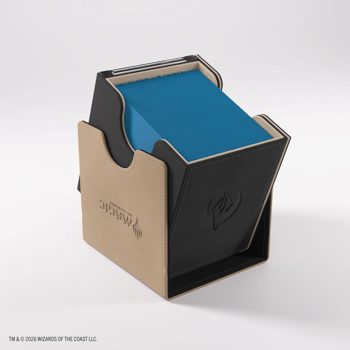 Gamegenic | Secrets of Strixhaven - Schwarz/Beige | Deckbox Sidekick Plus100+ XL