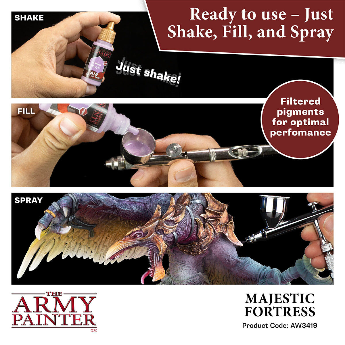The Army Painter - Majestic Fortress - Warpaints Air