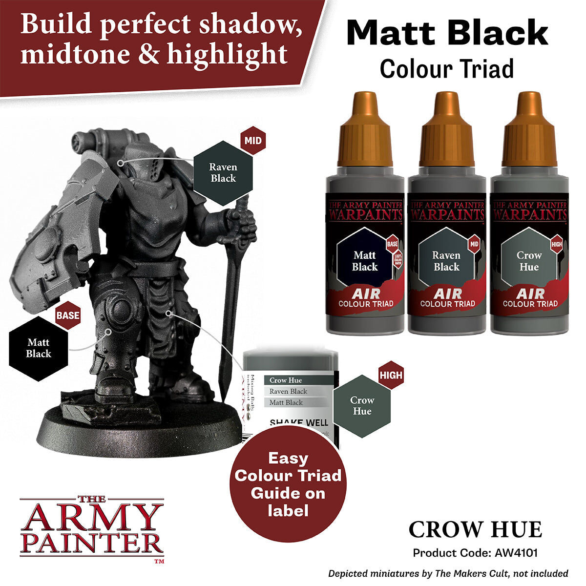 The Army Painter - Crow Hue - Warpaints Air