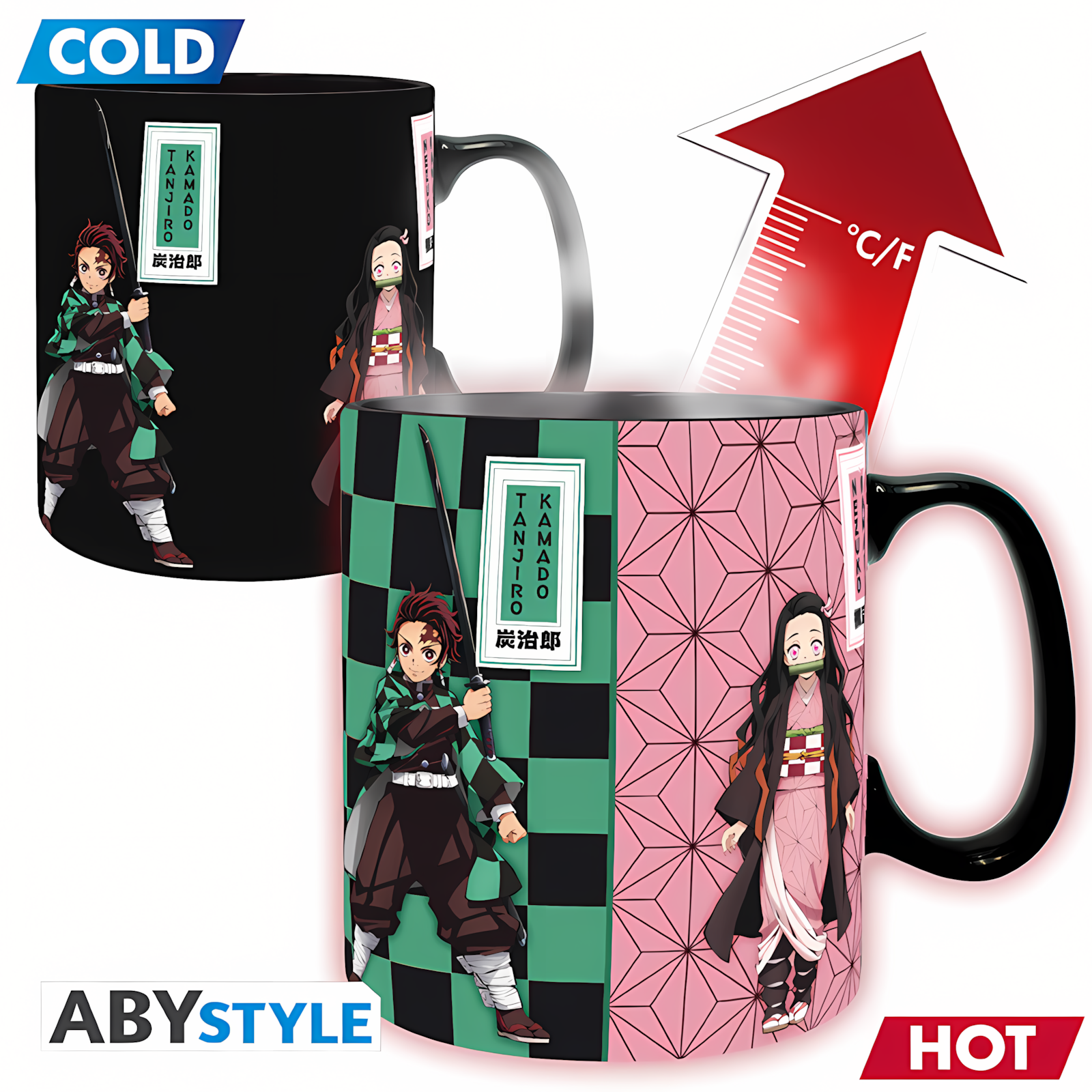 Abysse: Demon Slayer - Mug Heat Change (460ml) - Slayers