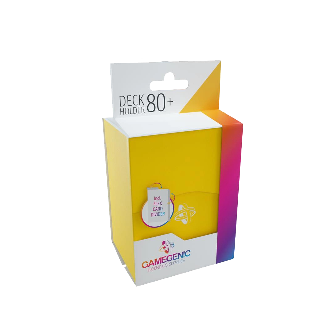 Gamegenic - Deckbox Deck Holder 80+ - Gelb