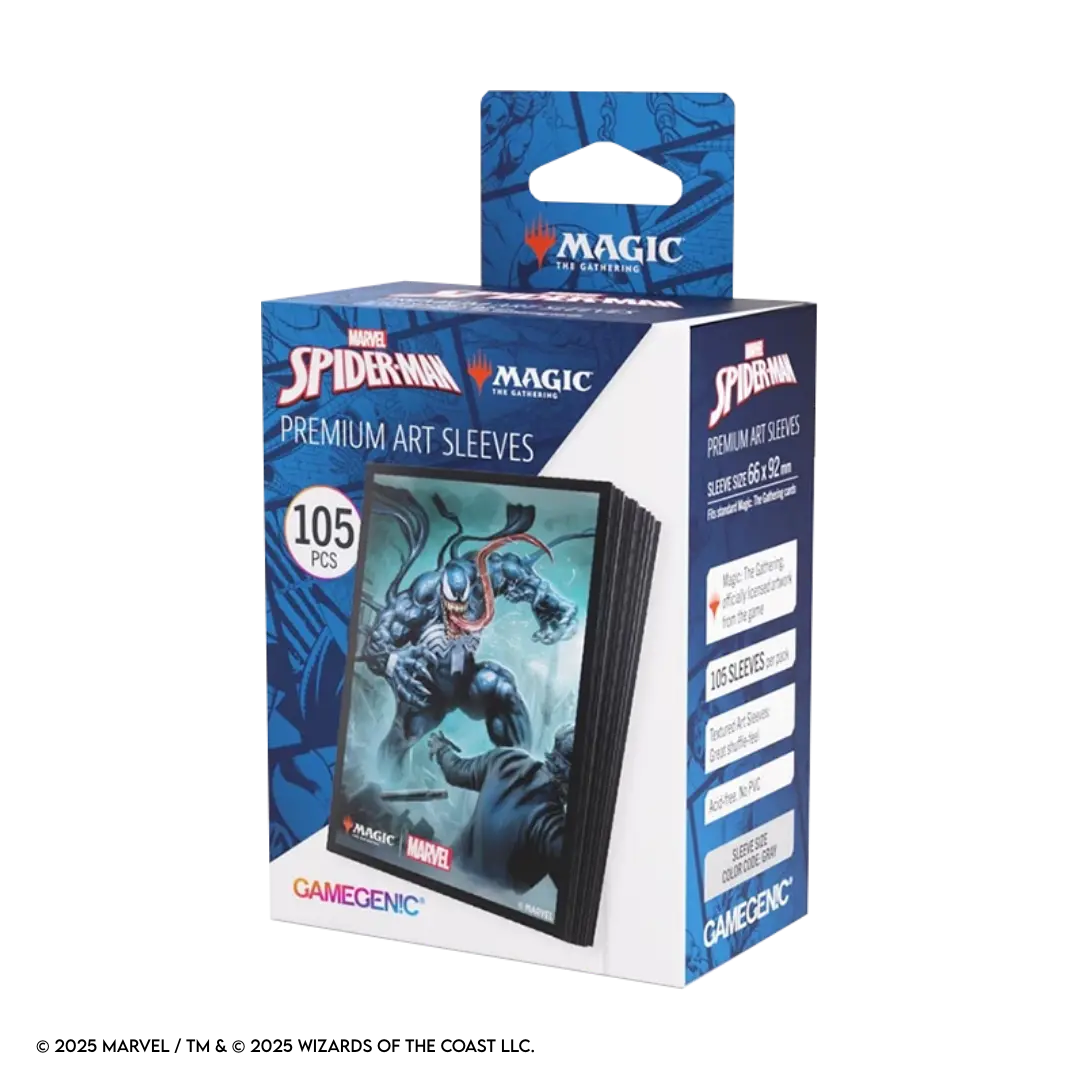 Lucas: Gamegenic X Magic: The Gathering - Spider-Man / Venom - Premium Art Sleeves (105 Stück)