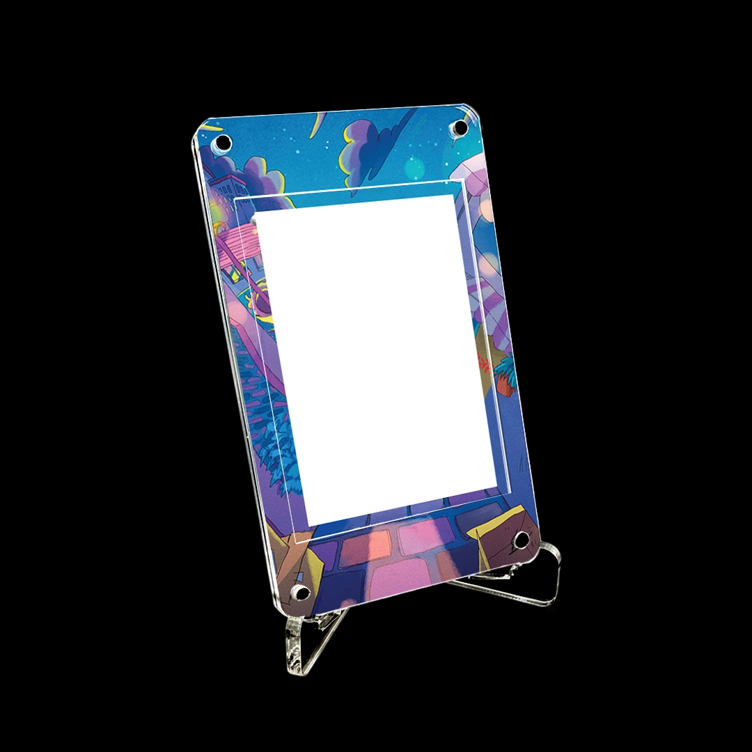 Blossom | Nebulak | Extended Art Acryl Case für Pokémon
