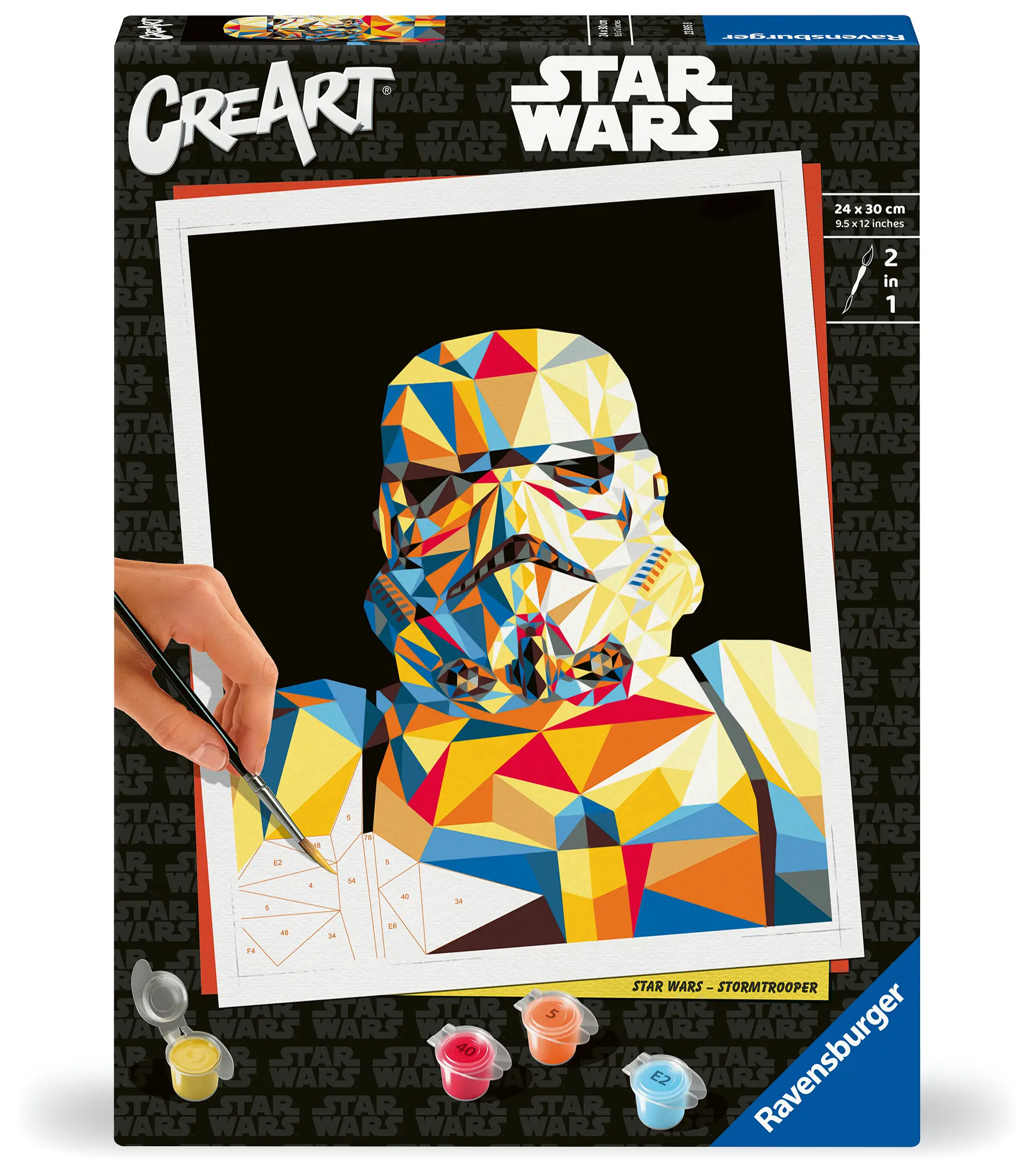 Ravensburger | Star Wars Stormtrooper | CreArt Malen nach Zahlen