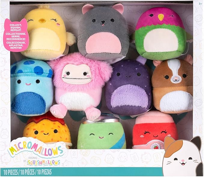 Jazwares | Micromallows 10er Pack Plush | Na'Ima Ankur Nestor Brina Aphrodite Oha Aimee Janna Garret  & Gist