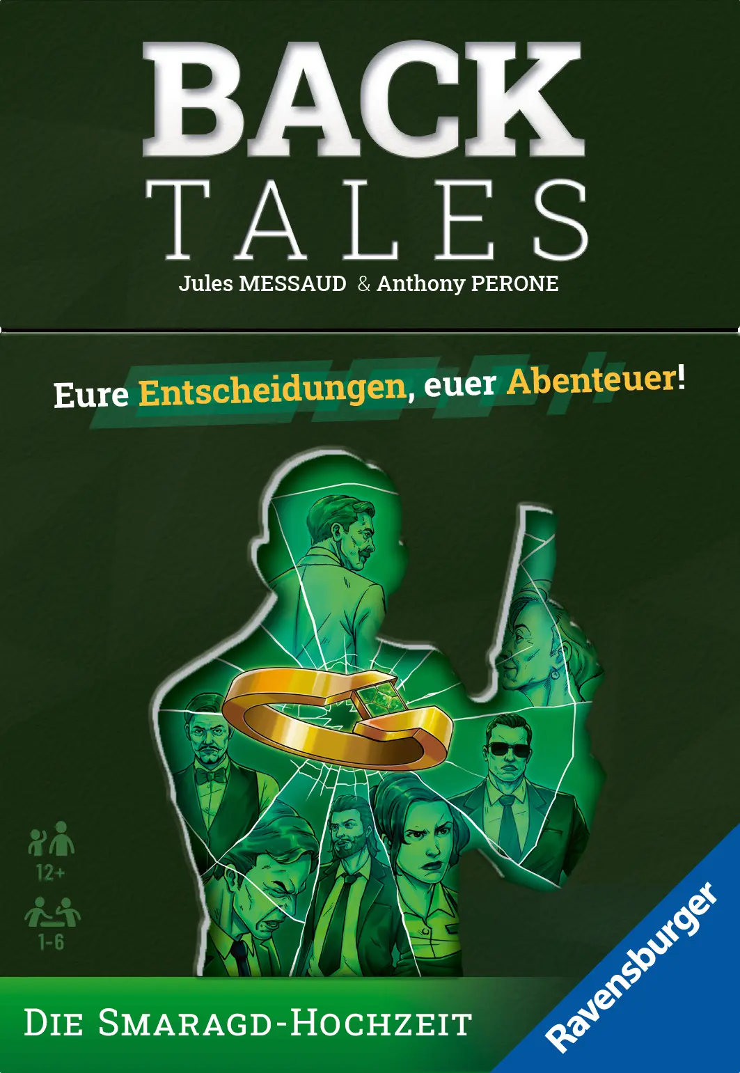 Ravensburger | Back Tales Die Smaragd-Hochzeit | Mystery