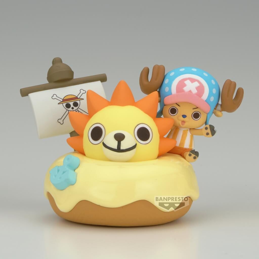 Banpresto | Chopper, Bepo & Pirate Ship Paldolce Collection (5cm) (B) | One Piece