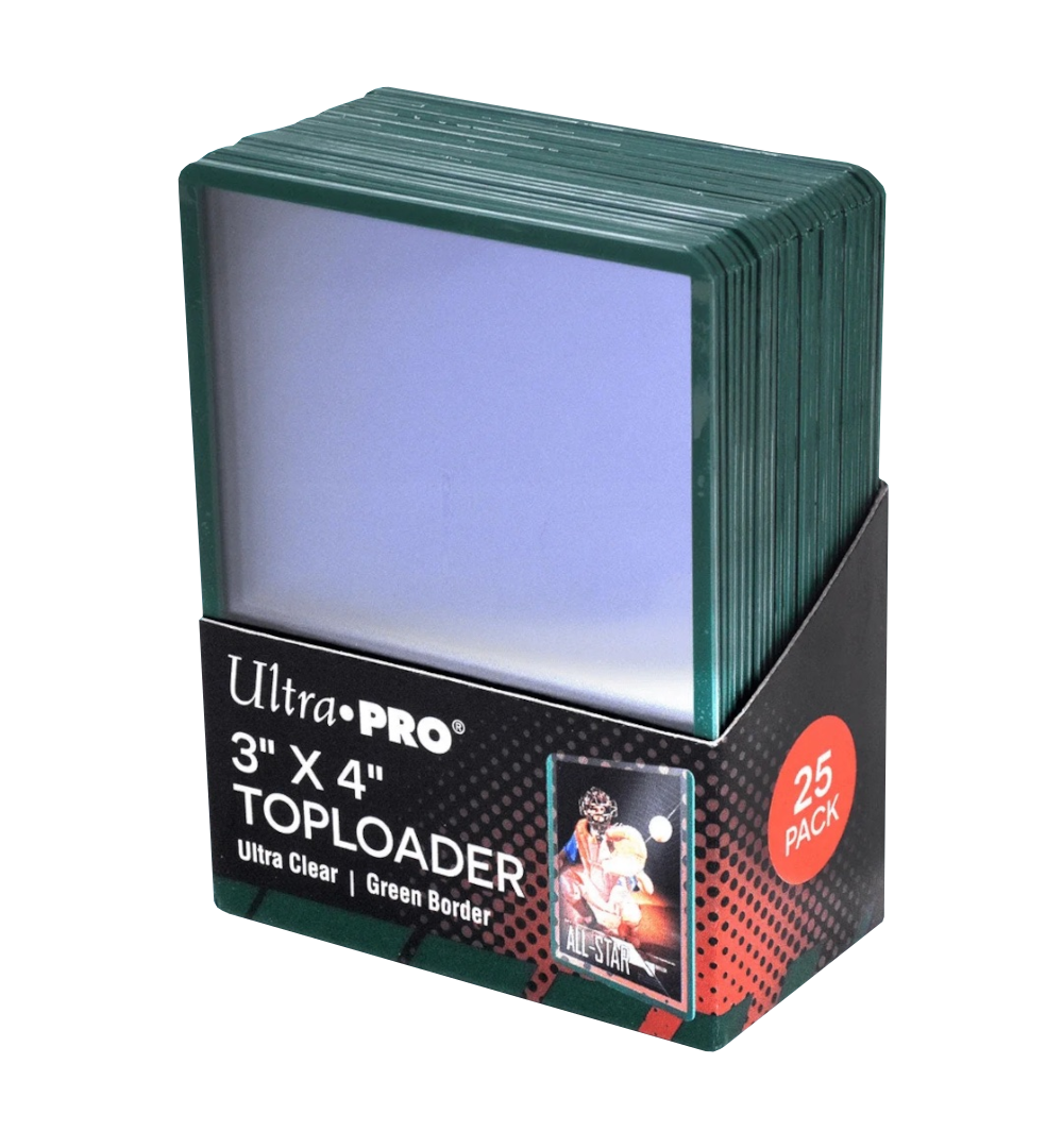 alt Ultra Pro - Colored Boarder Toploaders (25ct) Stil: Green