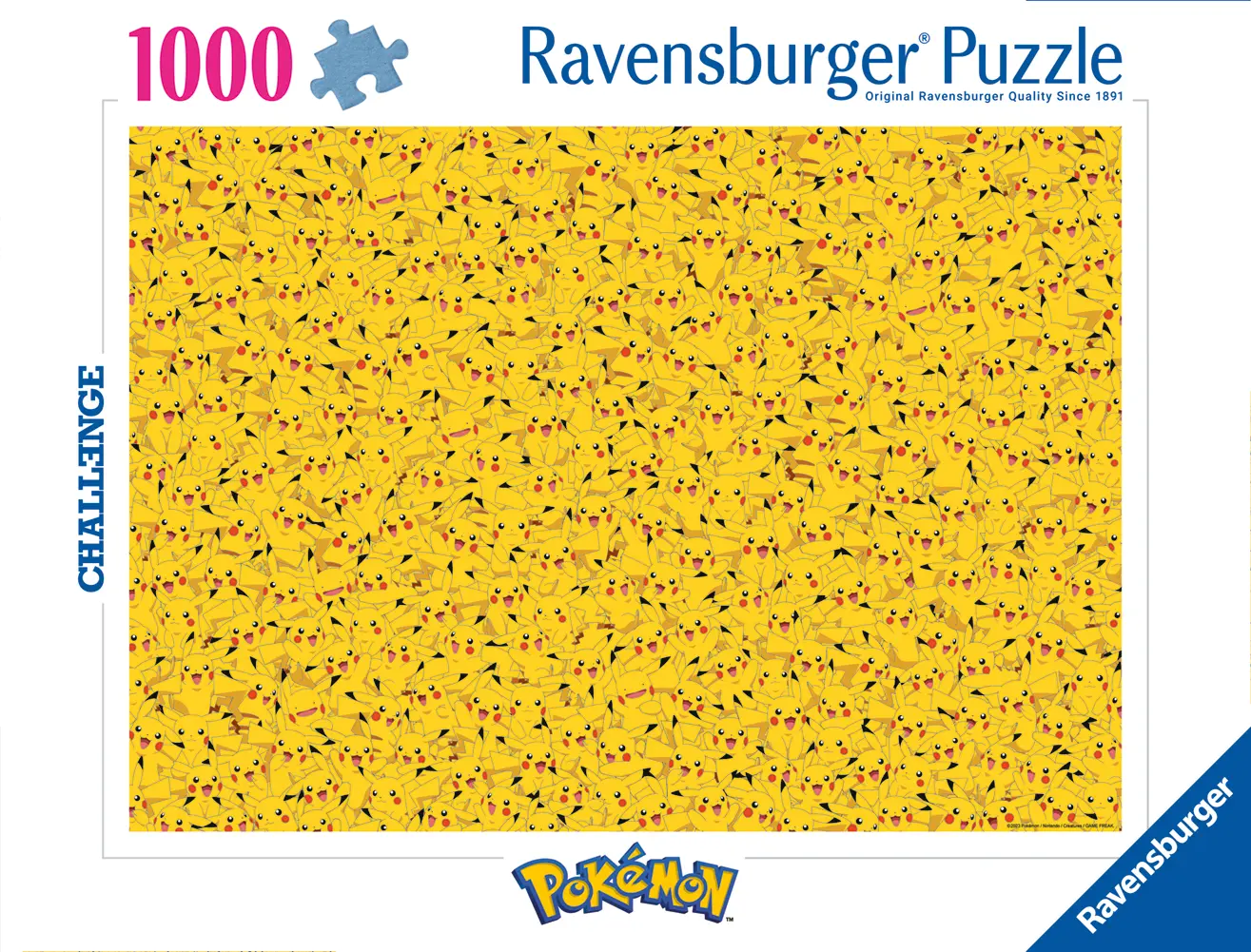 Ravensburger | Pokémon Pikachu Challenge | 1000 Teile Puzzle
