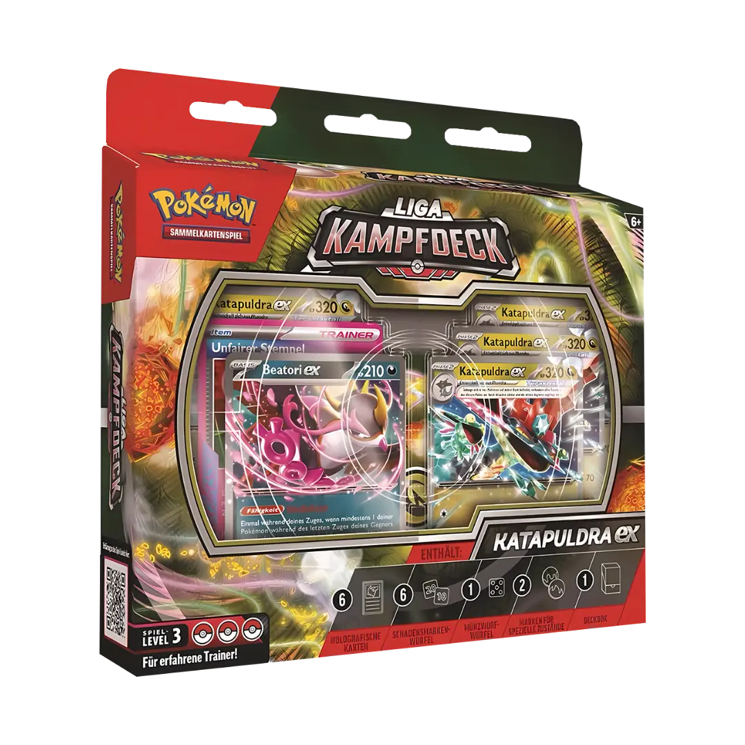 Pokémon TCG: Katapuldra ex - Liga Kampfdeck (DE)