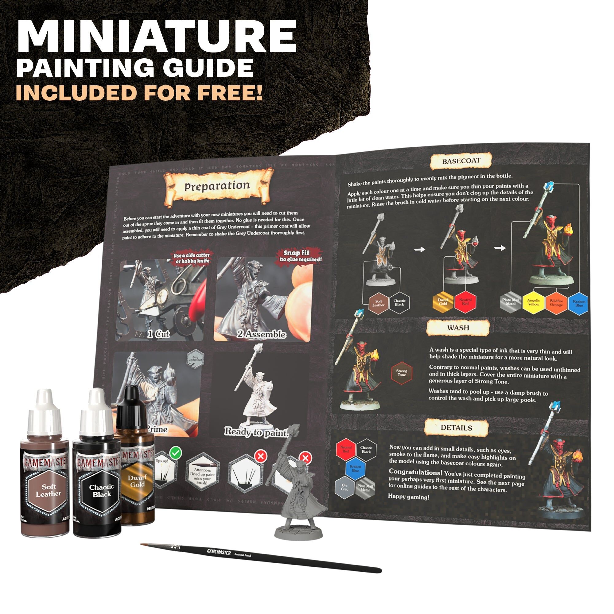 GameMaster - Adventure Starter - Role-Playing Paint Set