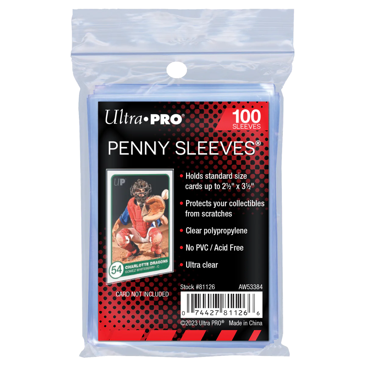 Ultra Pro | Soft Sleeves | (100 Sleeves)