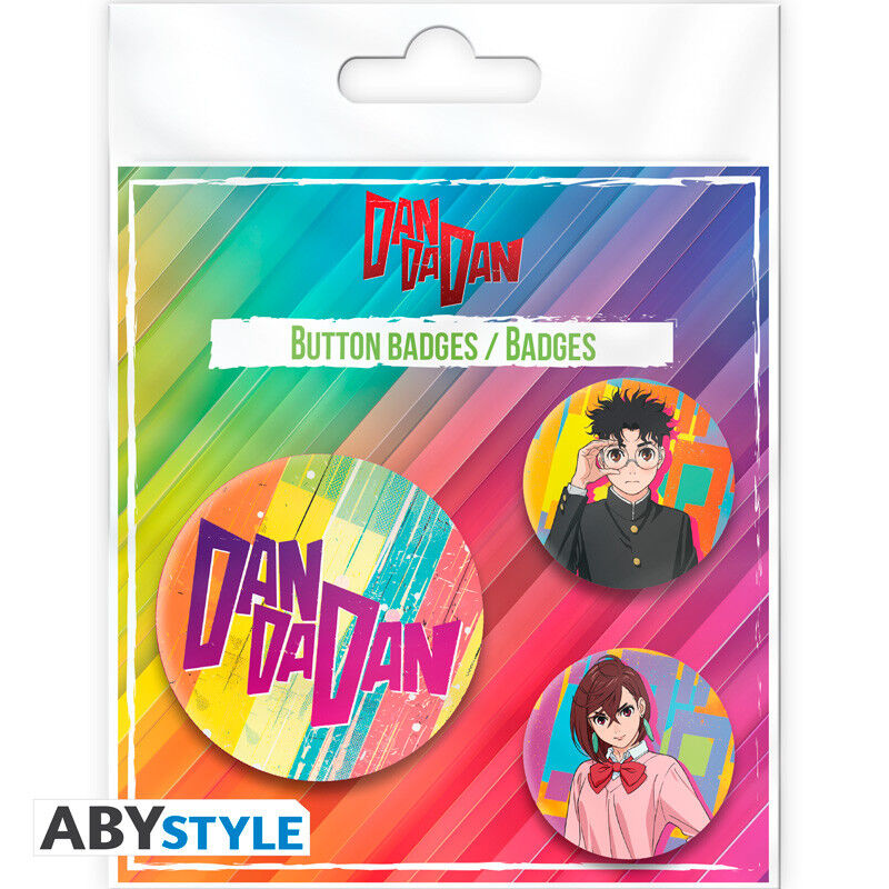 Abysse | DAN DA DAN - Badge Pack - Momo & Okarun (2/2)