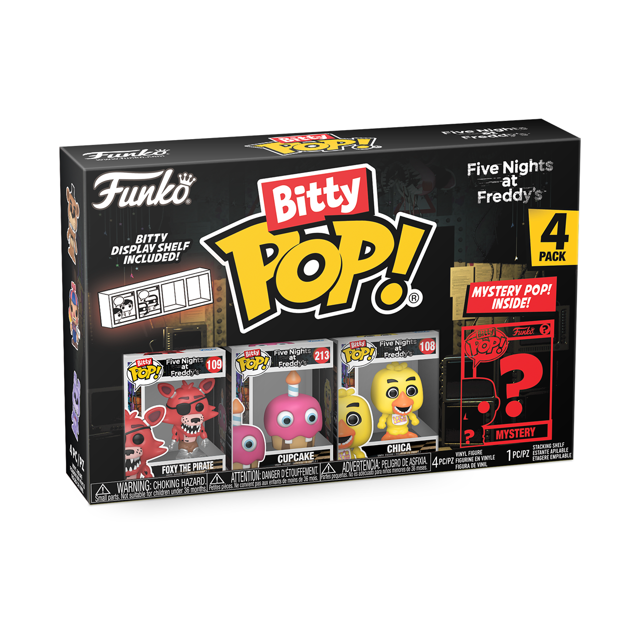 Bitty POP! 4-Pack | Foxy | Five Nights at Freddy´s