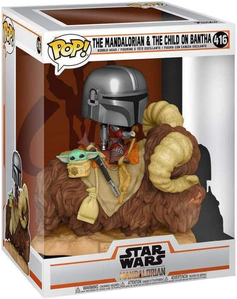 POP! Deluxe | The Mandalorian & The Child On Bantha | Star Wars: The Mandalorian