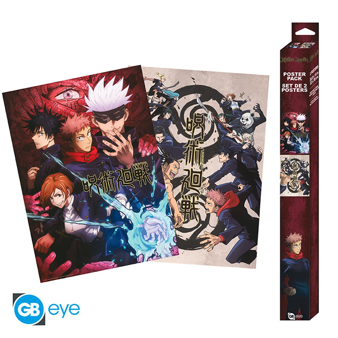 Abysse: Jujutsu Kaisen - Chibi Set 2 Poster (52 x 38cm) - Group and Schools