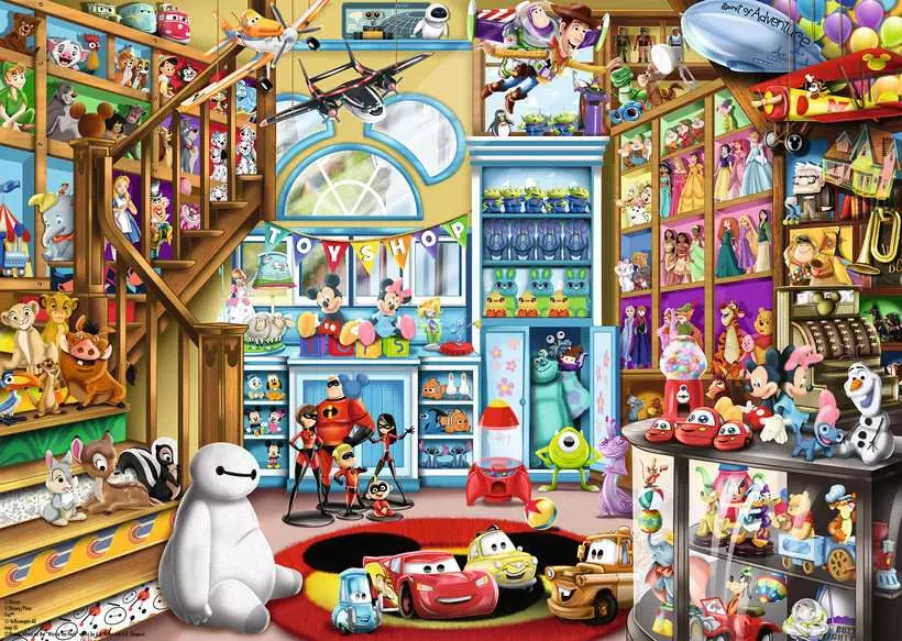 Ravensburger | Disney Classics Im Spielzeugladen | 1000 Teile Puzzle
