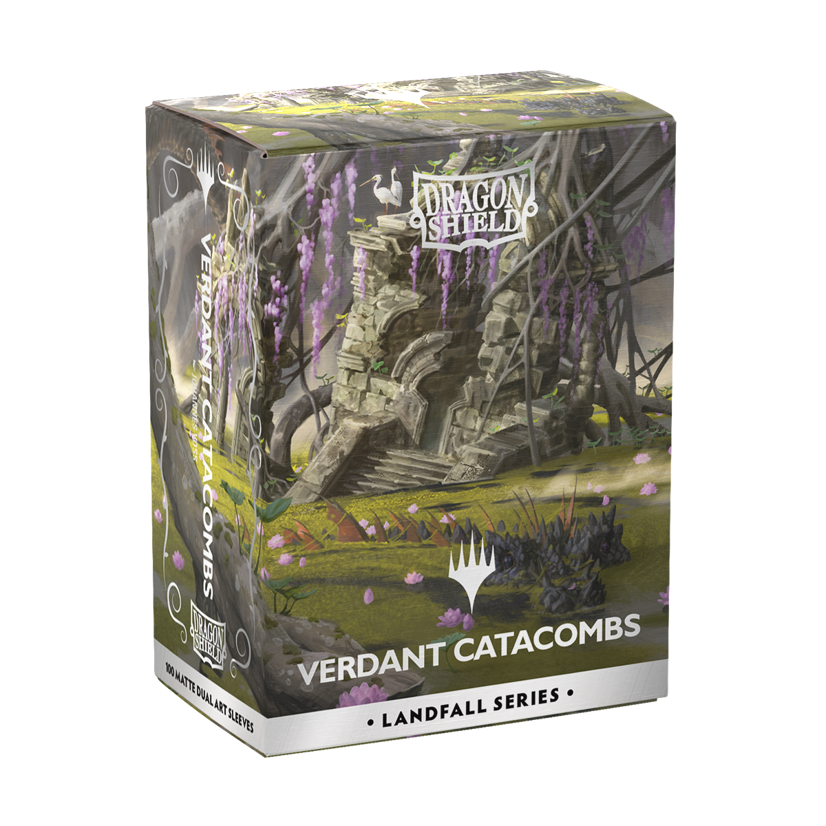 Dragon Shield X Magic: The Gathering: Verdant Catacomb - Standard Size Sleeves Landfall Series