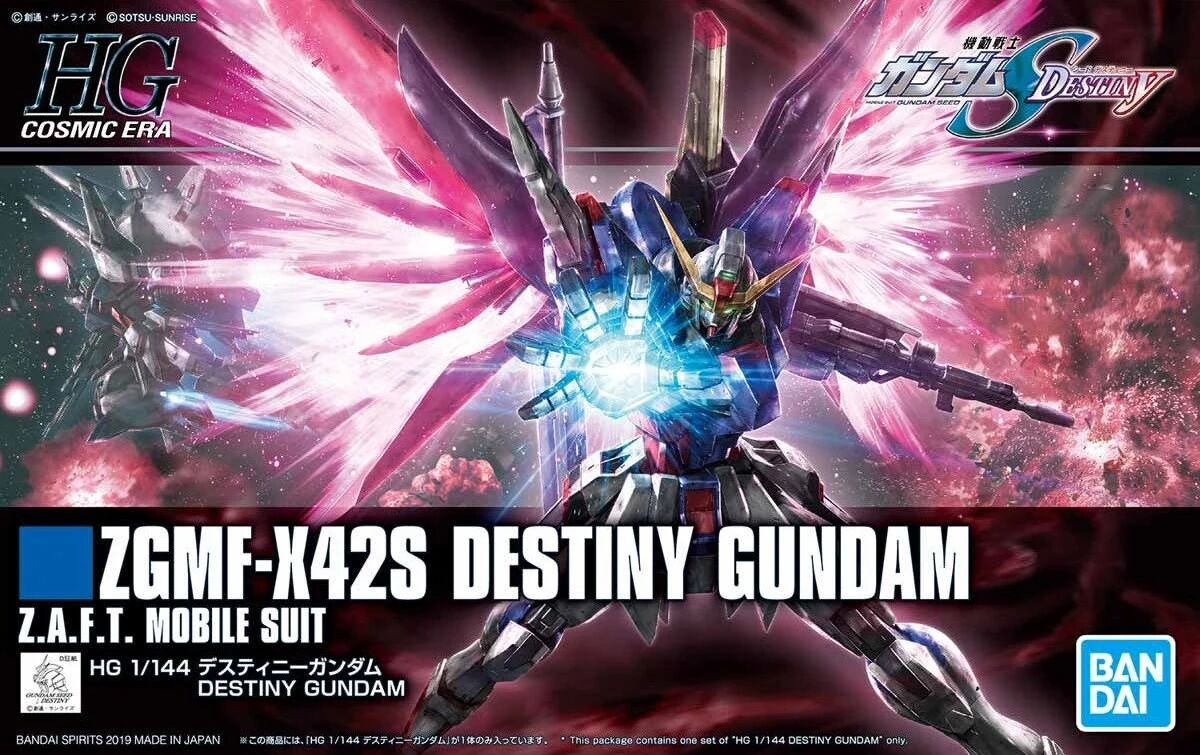Bandai | HG ZGMF-X42S Destiny Gundam | Mobile Suit Gundam Seed Destiny (1/144)