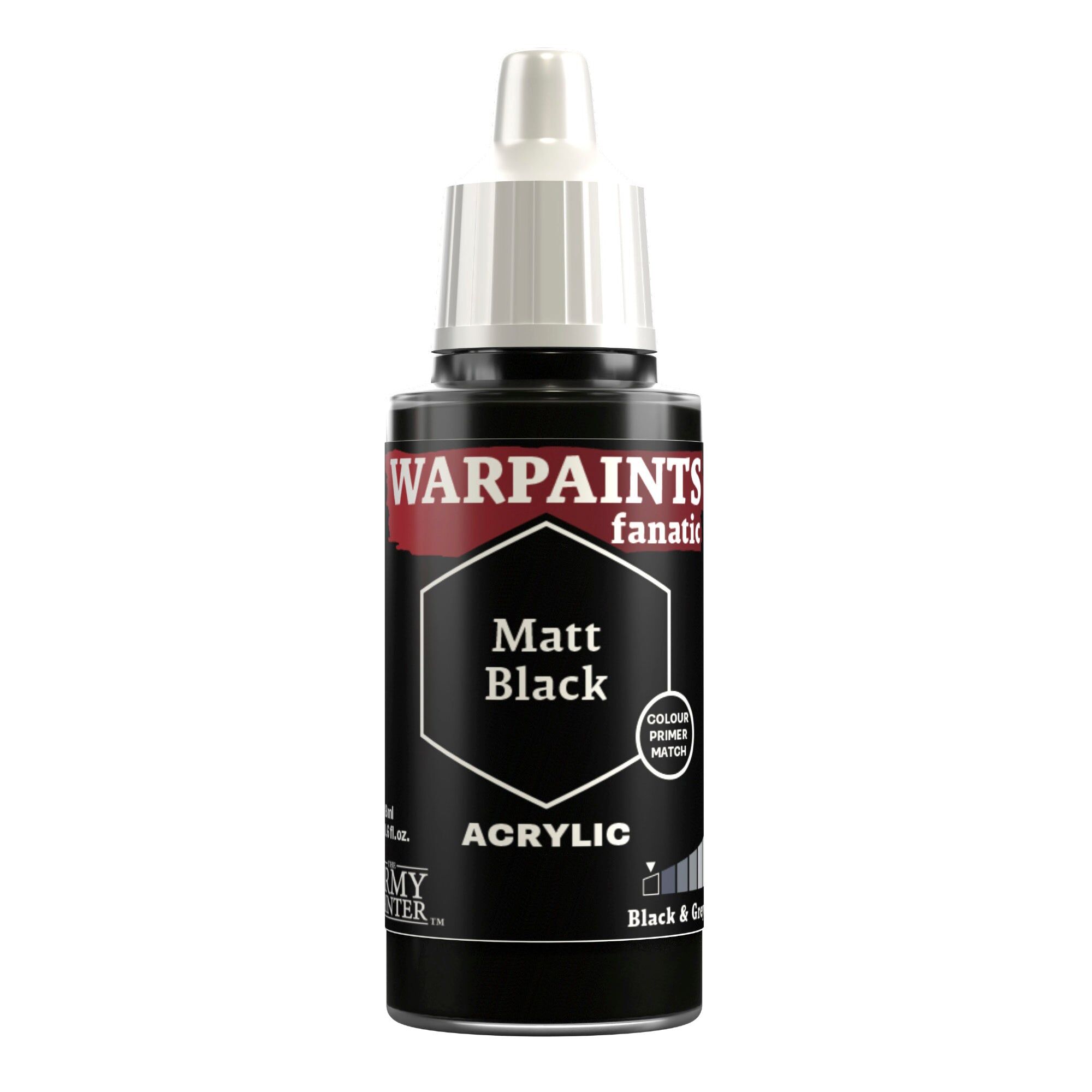 The Army Painter - Matt Black - Warpaints Fanatic
