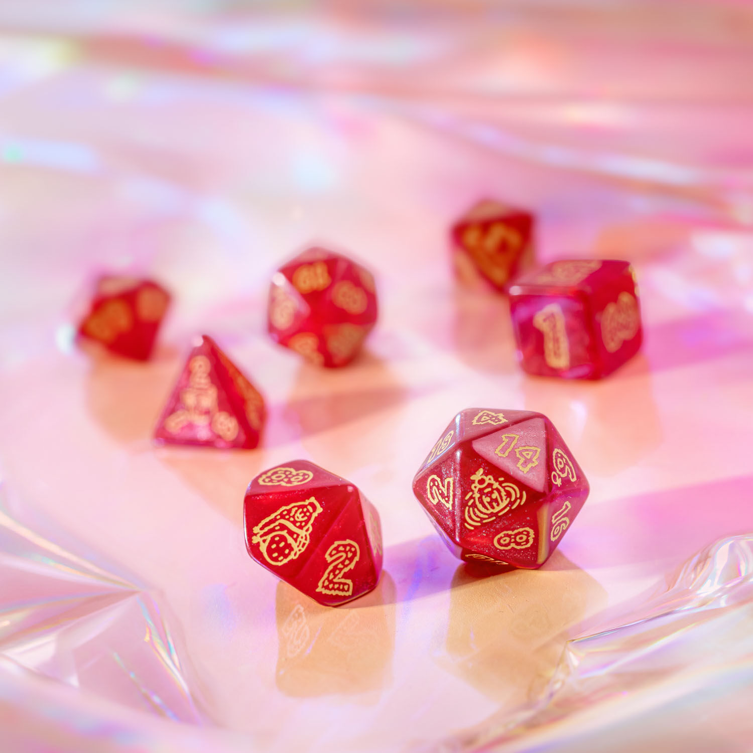 Q Workshop | Chillo | Capybara Dice Set