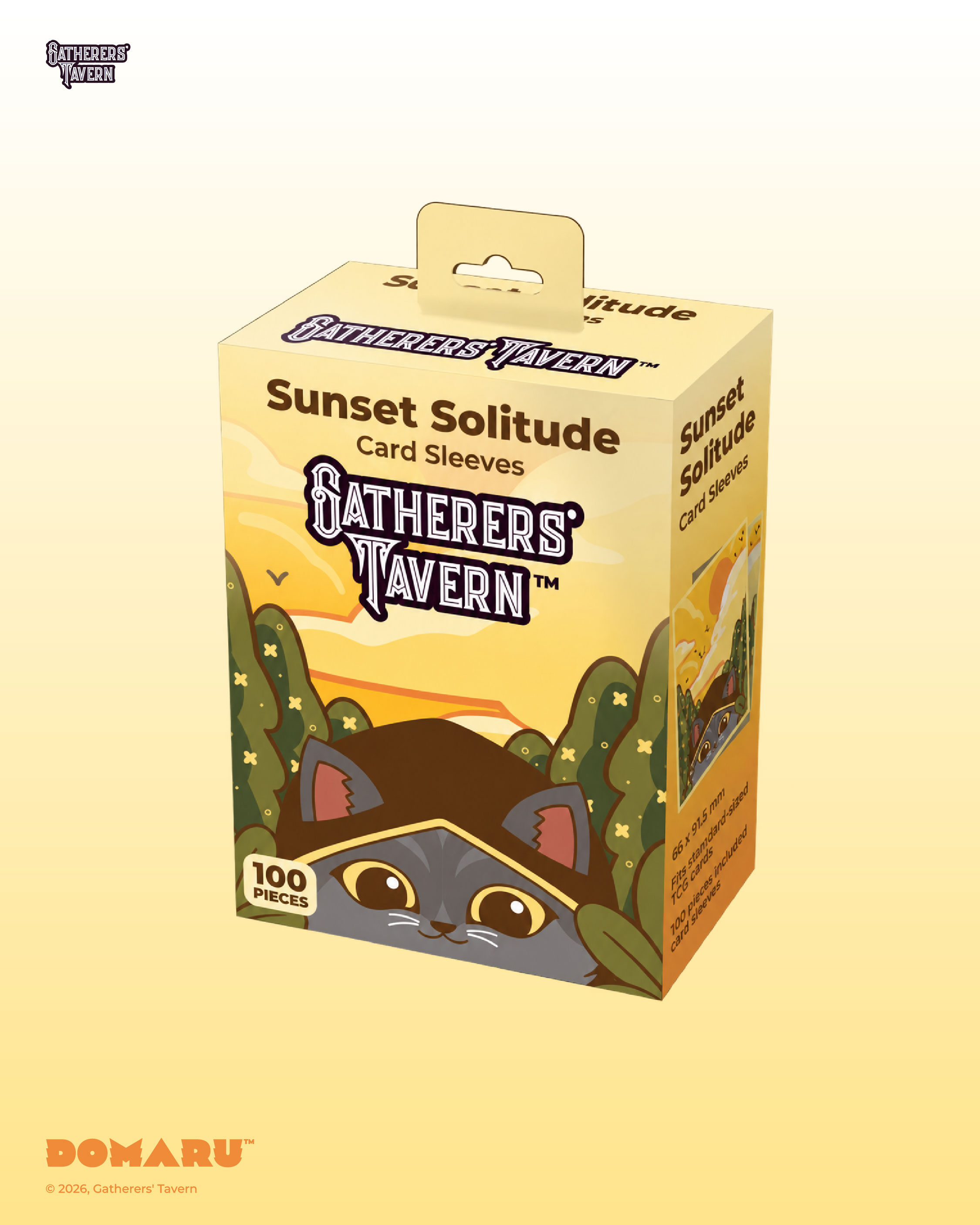 Gatherers' Tavern | Sunset Solitude DOMARU | Art Sleeves Standard Size