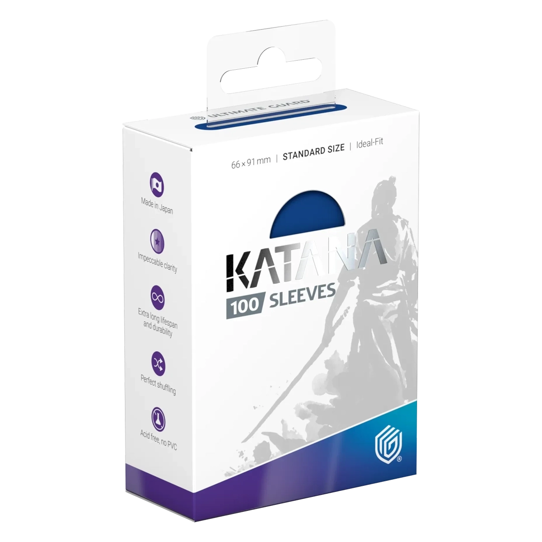 Ultimate Guard Katana Sleeves Standard Size (100) Blue Bird