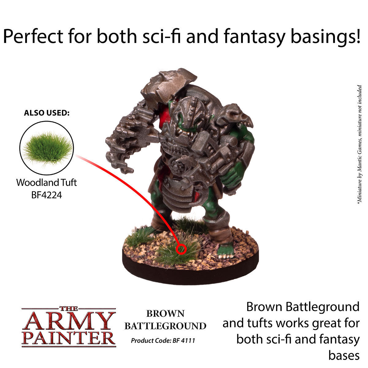 The Army Painter - Brown Battleground - Battlefield Basing